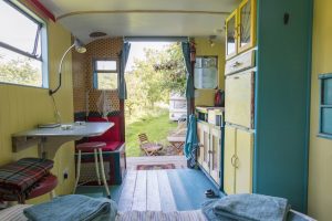 Looking out of Martha at Days Cottage